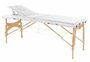 Behandlungsliege, Massageliege, Liege klappbar, mobil, H�he 57-85 cm, aus Holz