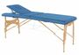 Behandlungsliege, Massageliege, Liege klappbar, mobil, H�he 57-85 cm, aus Holz