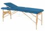 Behandlungsliege, Massageliege, Liege klappbar, mobil, H�he 57-85 cm, aus Holz