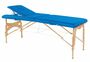 Behandlungsliege, Massageliege, Liege klappbar, mobil, H�he 57-85 cm, aus Holz