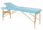 Behandlungsliege, Massageliege, Liege klappbar, mobil, H�he 57-85 cm, aus Holz