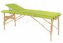 Behandlungsliege, Massageliege, Liege klappbar, mobil, H�he 57-85 cm, aus Holz