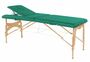 Behandlungsliege, Massageliege, Liege klappbar, mobil, H�he 57-85 cm, aus Holz