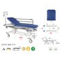 C3701 Hydraulische 2-teilige Therapieliege mit Seitengittern - 62  x 188 cm