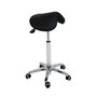 S3630 Ergonomischer Sattelhocker mit Aluminiumfu�kreuz