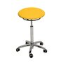 Ecopostural S4622 - Runder Hocker mit Aluminiumfu�kreuz und Ringausl�sung
