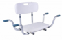 Badewannensitz AT51032 mit R�ckenlehne - h�henverstellbar, rutschfest & sicher  