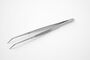 Zahnarztpinzette, Dental Pinzette gebogen 14 cm