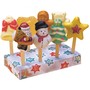 Stdter Servierbox fr 8 Lolly Cakes - Weihnachten 