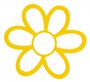 Pylones Spiegelei-Form Blume - A fleur doeuf 