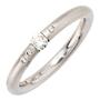 Damen Ring 950 Platin 4 Diamanten 0,20ct.  Platinring (Gr��e: 60) 