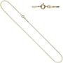 Venezianerkette 585 Gelbgold 1,5 mm 50 cm Gold Kette Halskette 