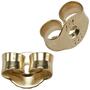 Pousetten 333 Gelbgold Goldpousetten Verschluss f�r Ohrstecker 