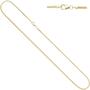 Bingokette 585 Gelbgold 1,2 mm 38 cm Gold Kette Halskette Karabiner