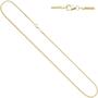 Bingokette 585 Gelbgold 1,2 mm 42 cm Gold Kette Halskette Karabiner