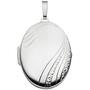 Medaillon oval 925 Sterling Silber Anh�nger zum �ffnen
