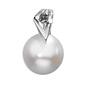Anh�nger 333 Wei�gold 1 S��wasser Perle Perlen Anh�nger