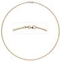 Halsreif 585 Rotgold 1,8 mm 45 cm Halskette Rotgoldhalsreif Karabiner 