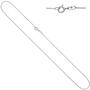 Venezianerkette 333 Wei�gold 1,2 mm 45 cm Gold Kette Halskette 