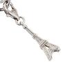 Einh�nger Charm Eiffelturm 925 Sterling Silber rhodiniert 