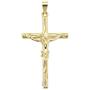 Anh�nger Kreuz 585 Gold Gelbgold Kreuz Anh�nger Goldkreuz