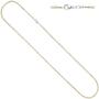 Ankerkette 2-reihig 585 Gelbgold Wei�gold 45 cm - 0,9 mm
