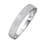 Armreif Armband 925 Silber mit Zirkonia Silberarmreif Klappverschluss 