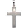 Anh�nger Kreuz 925 Sterling Silber mattiert Kreuz Anh�nger Silberkreuz 