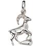 Anh�nger Sternzeichen Steinbock 925 Silber mit Zirkonia 