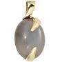 Anh�nger oval 585 Gelbgold 1 Mondstein Gold Anh�nger