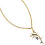 Kinder Anh�nger Delfin Delfine 333 Gold bicolor Kinderanh�nger