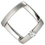 Anh�nger 950 Platin mattiert 1 Diamant Brillant 0,03ct. Platin Anh�nger