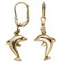 Boutons Delfin 333 Gold Gelbgold Ohrringe Ohrh�nger Goldohrringe 