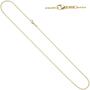 Kugelkette 585 Gelbgold 1,5 mm 45 cm Halskette Goldkette Karabiner 