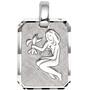 Anh�nger Sternzeichen Jungfrau 925 Sterling Silber, teilmattiert 
