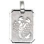 Anh�nger Sternzeichen Skorpion 925 Sterling Silber; teilmattiert 
