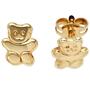 Kinder Ohrstecker Teddy 333 Gold Gelbgold Ohrringe Kinderohrringe 