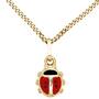 Kinder Anh�nger Marienk�fer rot 333 Gold Gelbgold Kinderanh�nger