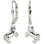 Kinder Boutons Pferd Pferde 925 Silber Ohrringe Ohrh�nger 