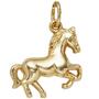 Kinder Anh�nger Pferd 333 Gelbgold Pferdeanh�nger