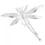 Brosche Anh�nger Libelle 925 Sterling Silber mattiert Silberbrosche 