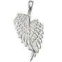 Anh�nger Engels Fl�gel 925 Sterling Silber rhodiniert teilmattiert
