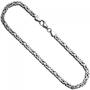 K�nigskette 925 Sterling Silber rhodiniert 50 cm - 7,2 mm Halskette 