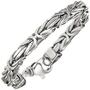 K�nigsarmband 925 Sterling Silber rhodiniert 20 cm Armband 