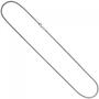 Schlangenkette 925 Silber 1,9 mm 60 cm Halskette Kette Silberkette Karabiner