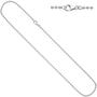 Kugelkette 925 Sterling Silber rhodiniert 2,5 mm 60 cm Halskette