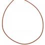 Lederschnur orange ca. 100 cm lang Halskette Leder