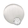 Anh�nger 950 Platin mattiert 1 Diamant Brillant 0,16ct.