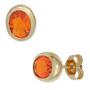 Ohrstecker 585 Gelbgold 2 Feueropale 