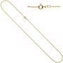 Ankerkette 585 Gelbgold 1,2 mm 45 cm Gold Kette Halskette Federring 
